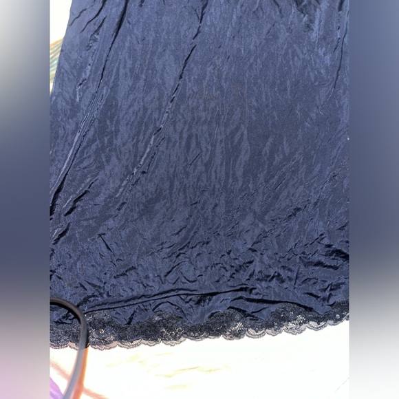 Victoria’s Secret “Very Sexy” Black Lace Slip Dress 🌵Small - Picture 5 of 7
